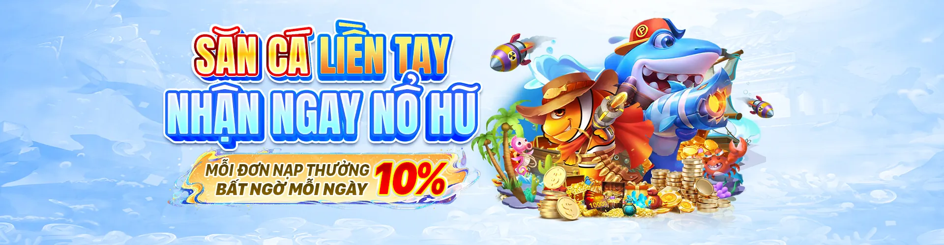 Giao diện mocbai sau khi đăng nhập, hiển thị các tính năng mới và ưu đãi hấp dẫn